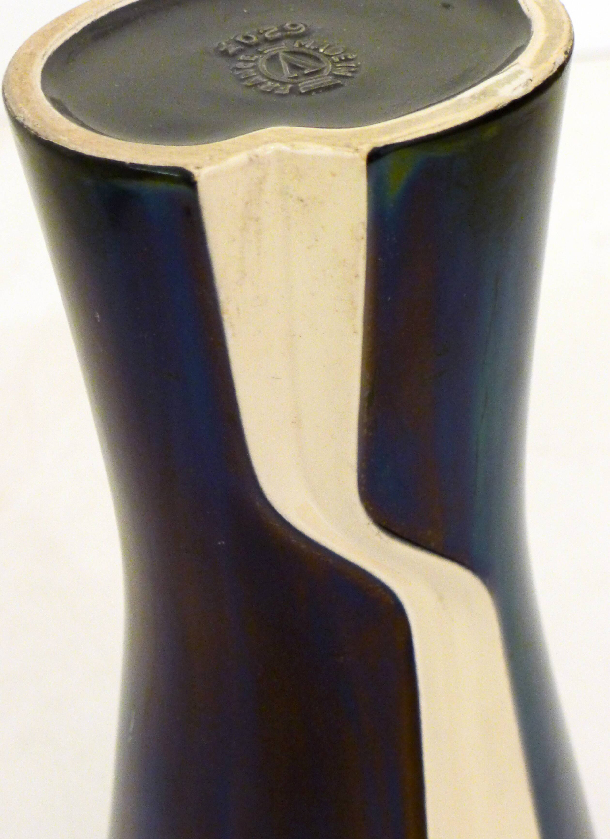 Large graphic vase Verceram