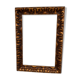 Gold colored wooden frame
