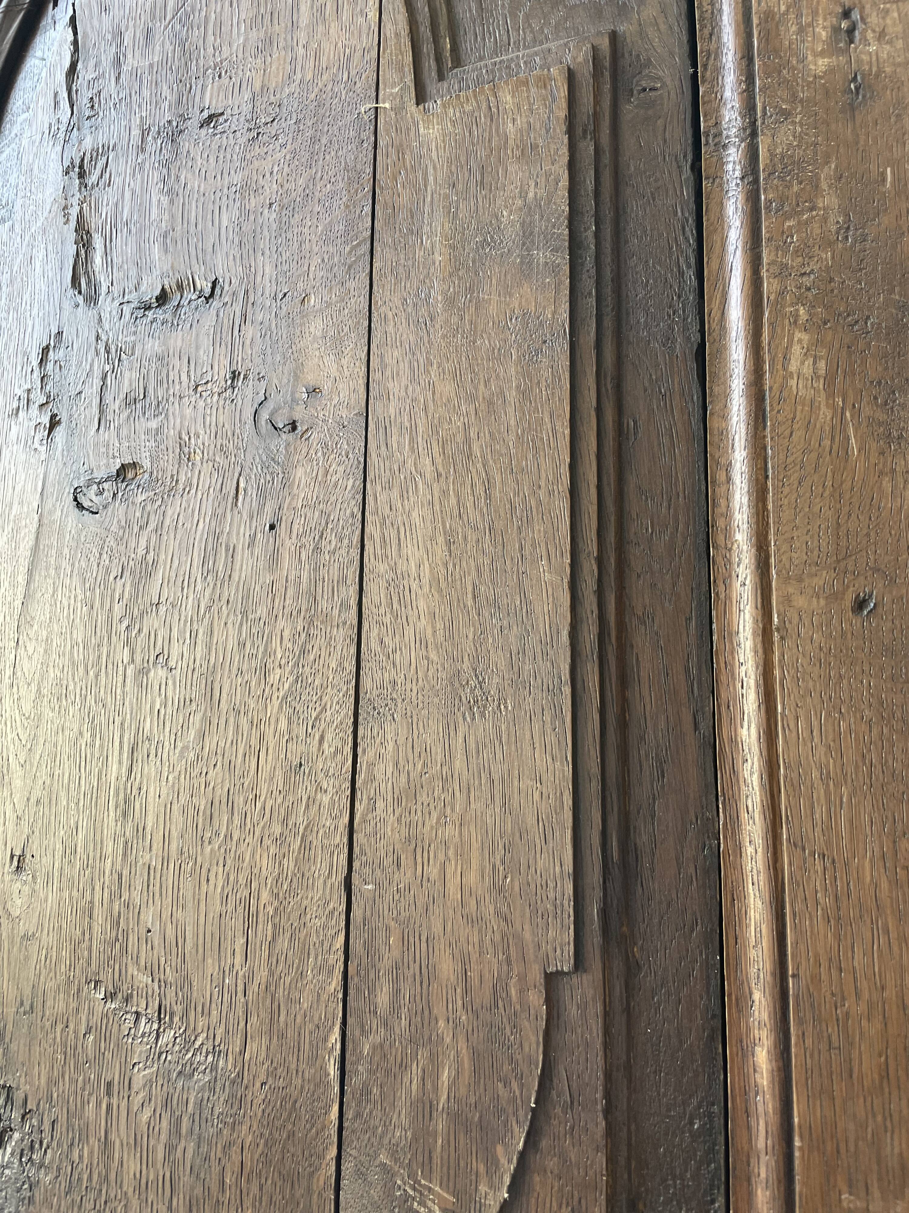 Savoyard solid oak cabinet XVIIIth