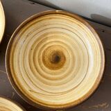 Set of 4 soup plates signed Longchamp