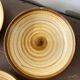 Lot de 4 assiettes creuses signées Longchamp