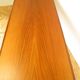 Long coffee table in teak