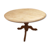 Interior's Roundtable in natural waxed spruce