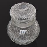 Mid-century Crystal Glass Can,1950's.