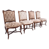 Set of 4 chairs, France, circa 1910.