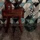 Bedside table vintage 50s
