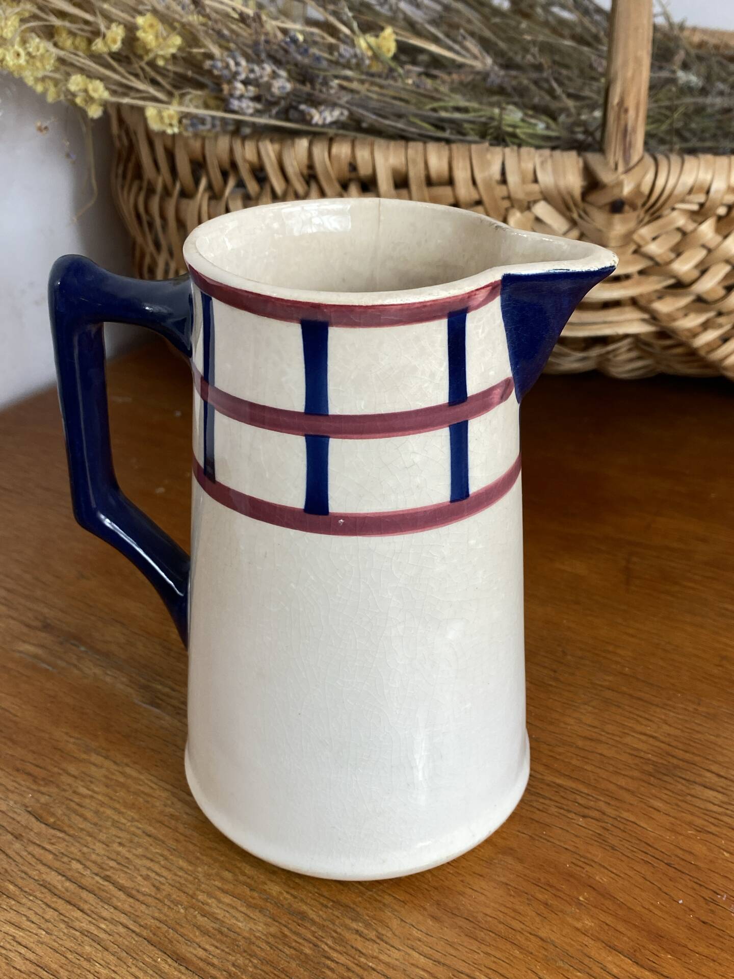 Earthenware pitcher, HBCM Béarn collection