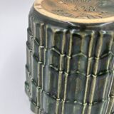 Duo de cache-pots art déco faïencerie de Thulin