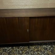 Vintage rosewood veneer sideboard 1980
