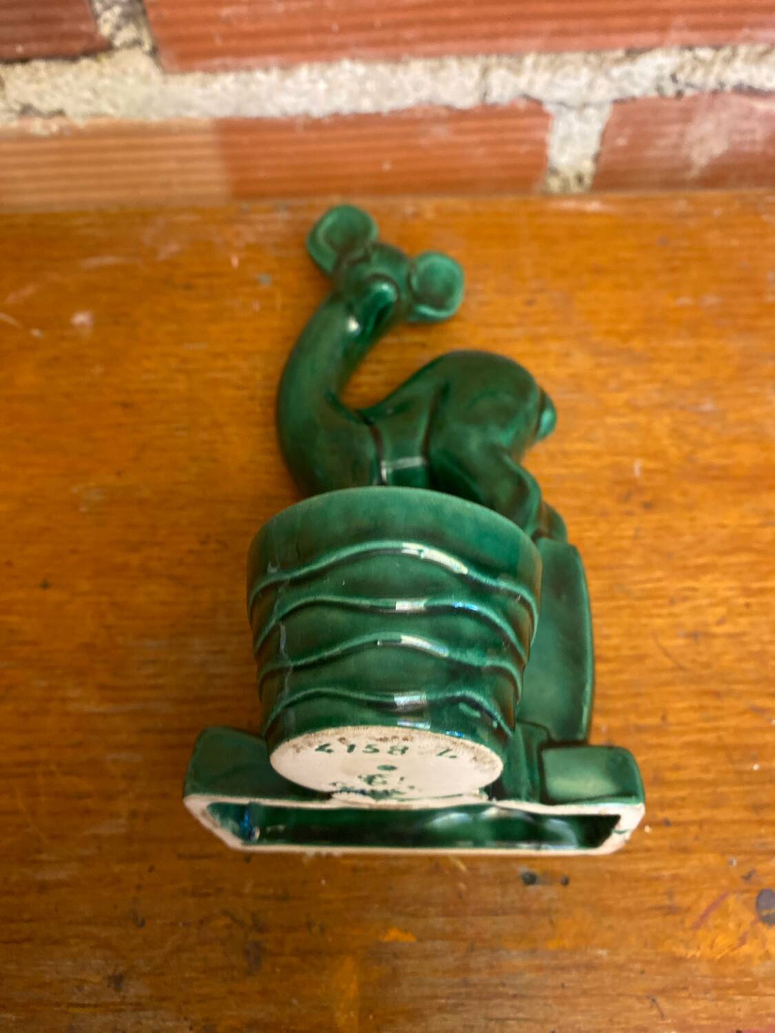 Antique Art Deco Doe Figurine ST CLÉMENT Ceramic Lemanceau Vintage