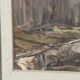 Original Swedish Oil on Panel – “Old Sawmill, Apelnäs Roasjö” by Gunnar Svensson – Dated 1962 – Vintage & Framed