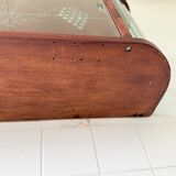 Hanging display cabinet in Art Deco style