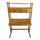 Vintage pine shelf desk