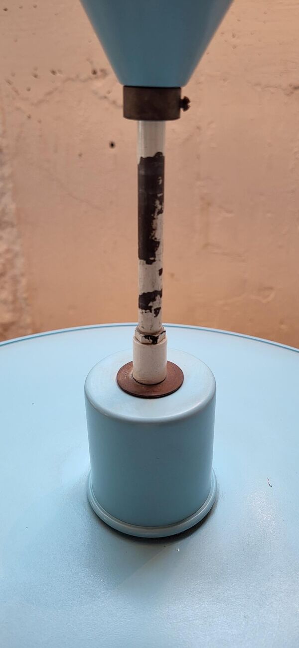Suspension des années 1950 – Hala Zeist H. Busquet design néerlandais   Lampe de design vintage