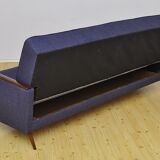 Daybed 3 seat sofa with fold-out function, 1960s