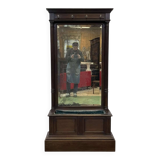 Vestiaire en chêne de la fin XIXème avec sa jardinière