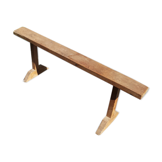 Wooden bench