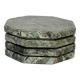 Angelo – Indian Green Octagonal Natural Marble Coasters - set of 4
