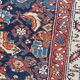 Handmade old Kurdish Persian carpet 135x276 cm