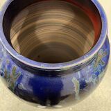 Jar, large exterior glazed ceramic pottery