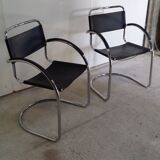 Pair of design armchairs