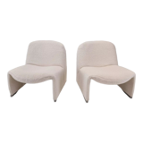 Set of 2 Alky Lounge Chairs by Giancarlo Piretti for Artifort, 1970s
