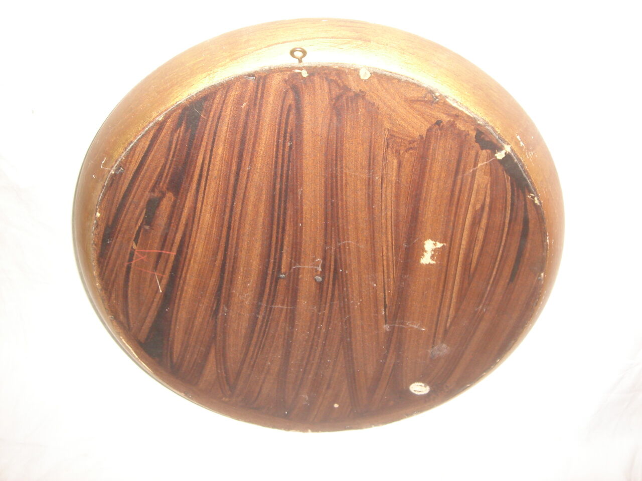 Golden wood witch mirror 37cm