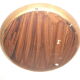 Golden wood witch mirror 37cm
