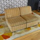 Paire de fauteuils vintage années 1970
