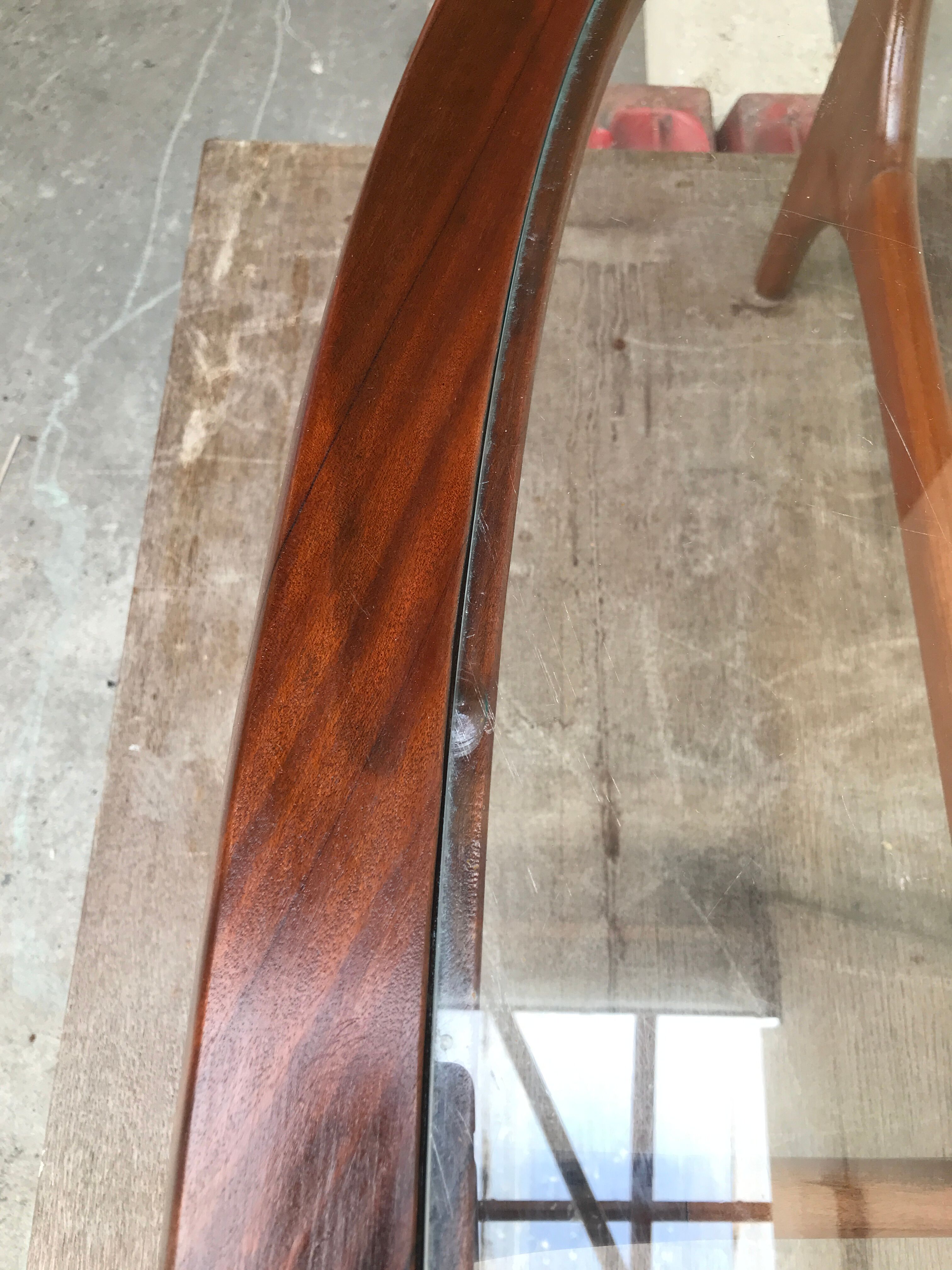 G-Plan oval coffee table