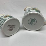 Lot 2 pots à lait villeroy & boch basket