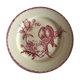 Set de 9 assiettes en faience 19e oiseaux Longwy