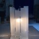 Gerhard Berg. Table lamp, "berg table", northern lighting, 1990s/2000s, plexiglass.