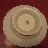Flat cake faience luneville keller and guerin model villeray