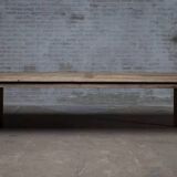 Solid oak farmhouse table Provence - 300 cm long