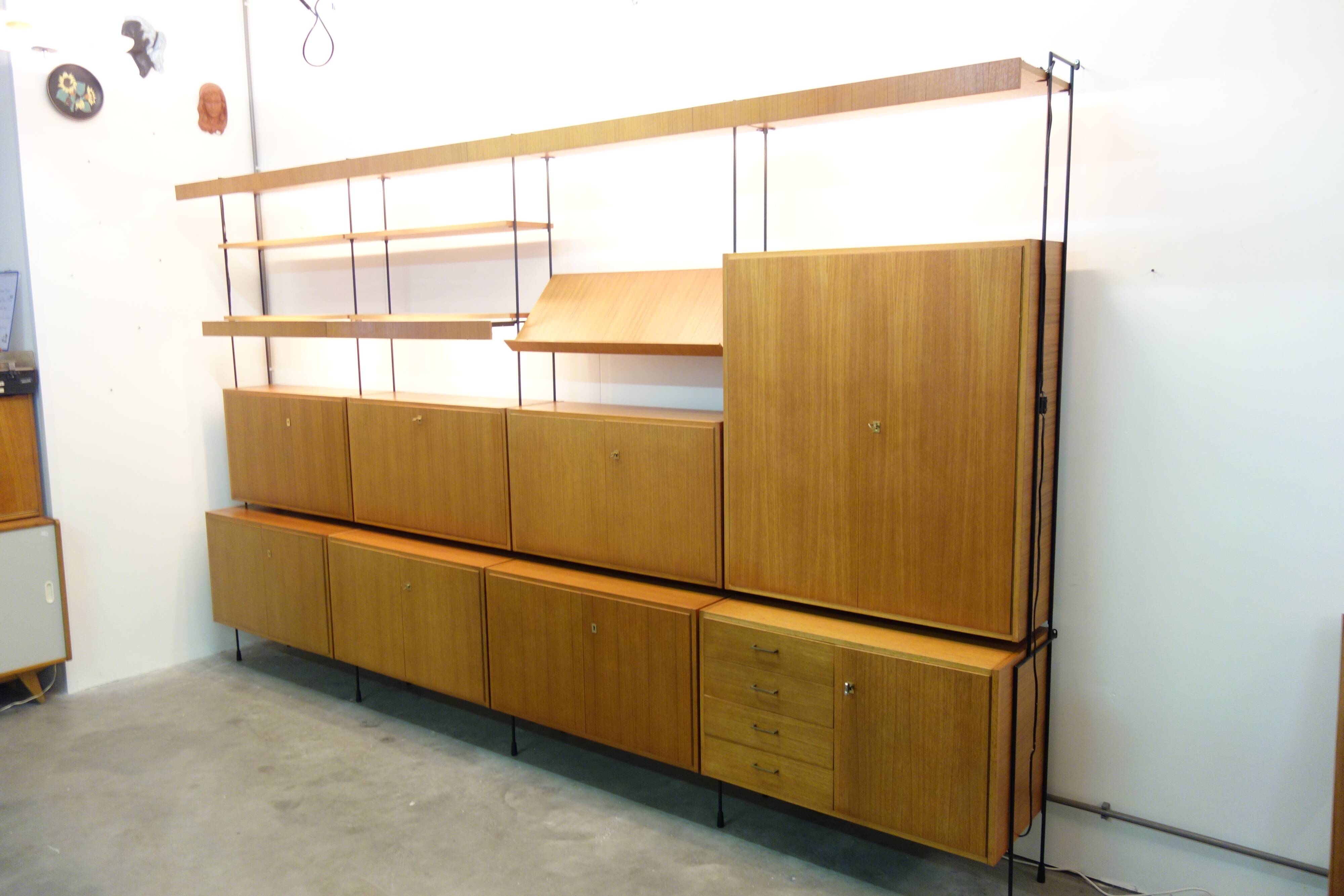 Omnia wall unit by Ernst Dieter Hilker 1960s
