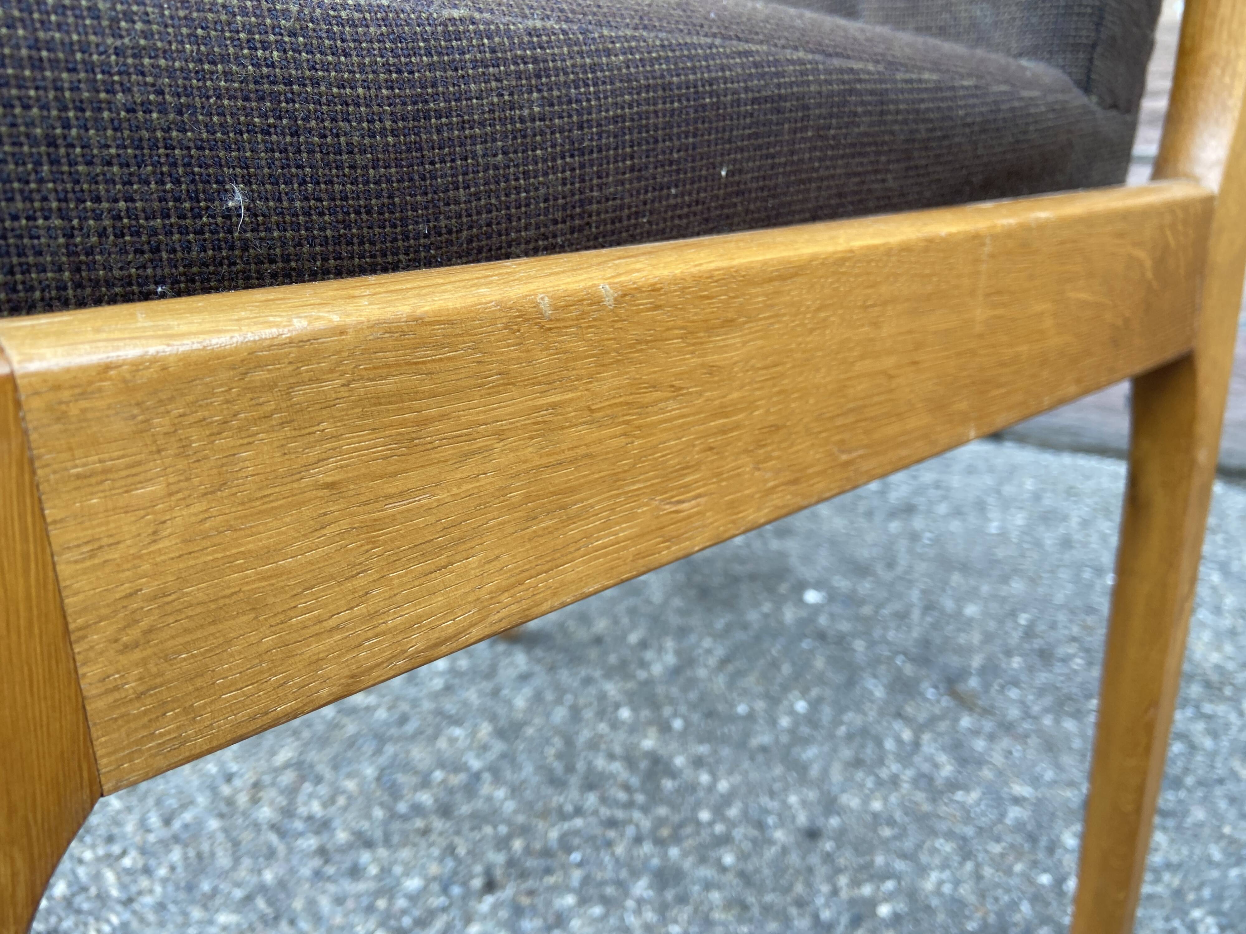 4 old Scandinavian Lounge chairs 60s Fröscher KG