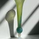 Lot de 2 vases irisés italiens MCM