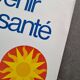 Affiche du ministère de la santé