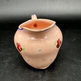 Pink ceramic dinner service with small flower patterns – 1224b7