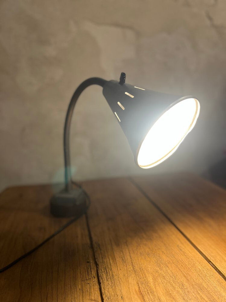 Lampe indus vintage