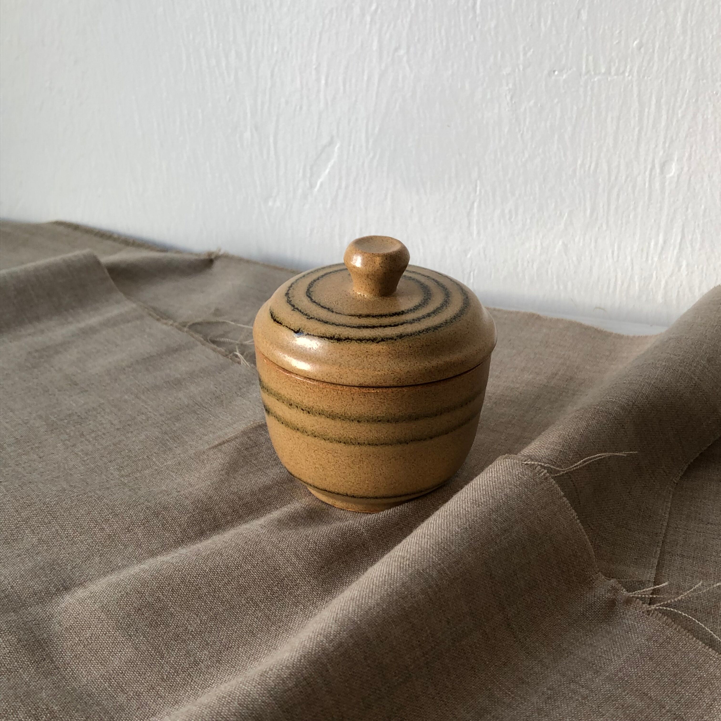 Sarreguemines stoneware sweetening, made in Lorraine FR