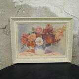 Painting "In the Vase of Flowers" by René Ruby
