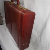 Leather briefcase-case
