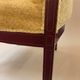Art Deco gondola armchair in mahogany and marquetry – 1930s