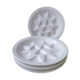 Set of 4 Pillivuyt porcelain snail plates