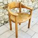 Scandinavian armchair in solid pine by Rainer Daumiller, 1970s