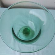Glass coupe on a stand
