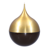 Space age drop-shaped pendant light