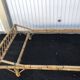 Vintage rattan bed one place